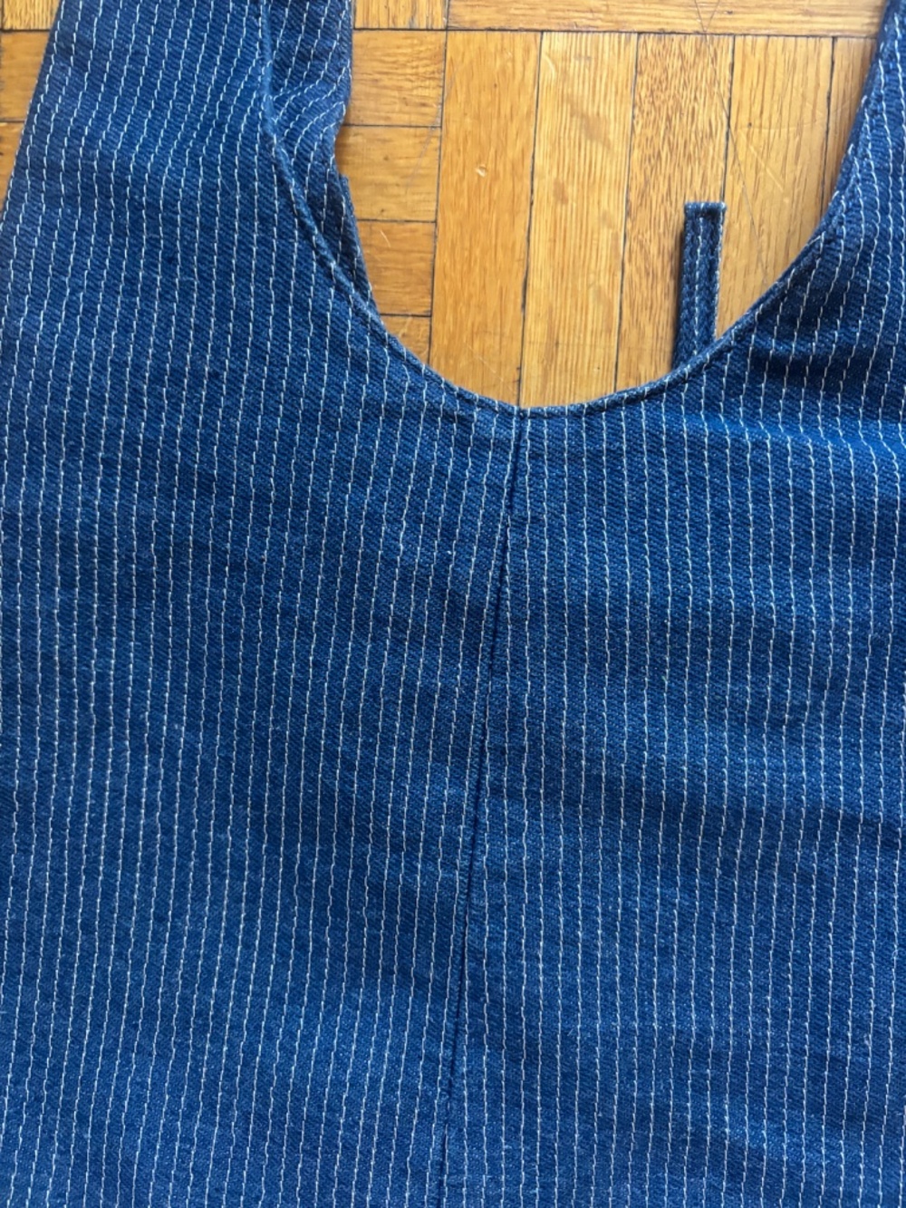 MANGO Stripped Denim Crossbody accepting offers - Picture 4 of 7